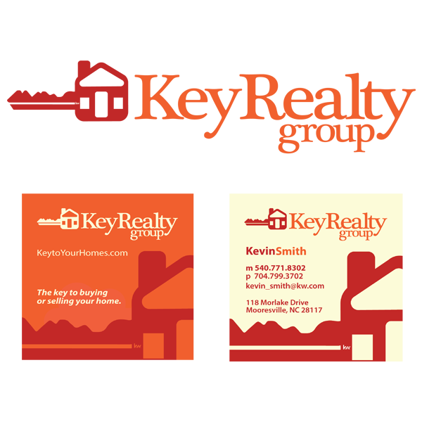 Key Realty Group Logo and Business Cards